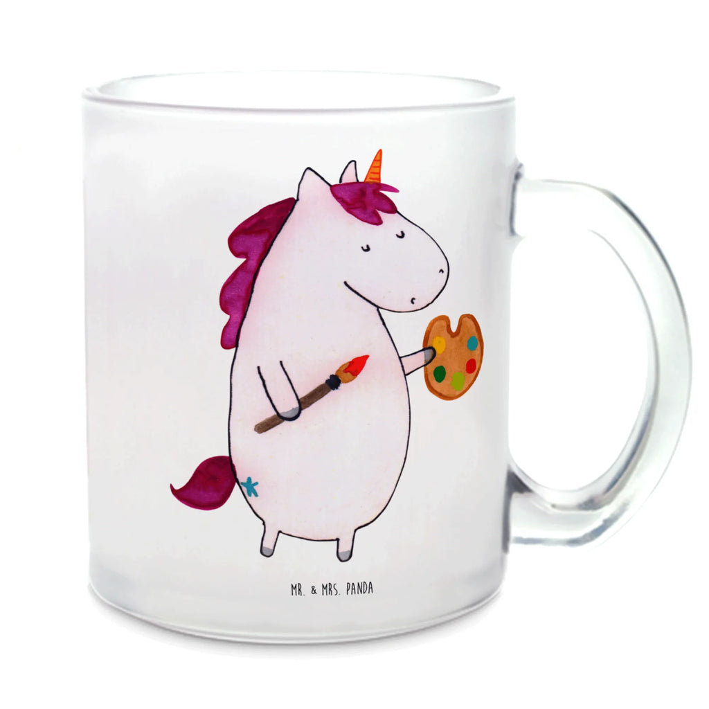 Glass tea cup unicorn Artist tea glass, Tea cup, mug, glass, tea, unicorn, unicorns, Drawing, Artist present, Pen, Artist, English, Brush, Painting, Unicorn, Artist gift, World, Gift, Painter gift