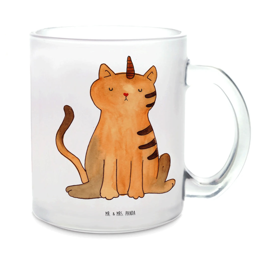 Glass tea cup unicorn Cat Tea cup, glass, mug, tea glass, tea, unicorn, unicorns, Unicorn, Glitter, Kitty, Kittycorn, cat lover, cat gift, cat present, Rainbow