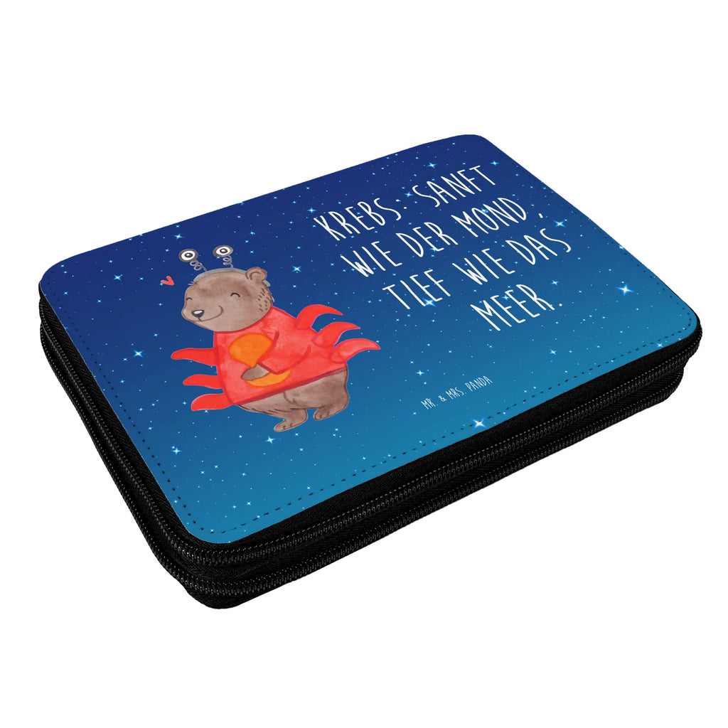 Federmappe Krebs Astrologie Schlampermäppchen, Bleistift Etui, Malmappe, Etui für Stifte, Federmäppchen, Schulmäppchen, Stiftetasche, Buntstiftmäppchen, Bleistiftetui, Mäppchen, Stiftebeutel, Stifte Etui, Stiftemappe, Schreibetui, Schuletui, Zeichenetui, Schreibmappe, Farbstiftetui, Federmappe Set, Schüleretui, Stifteetui, Federtasche, Buntstiftetui, Sternzeichen, Tierkreiszeichen, Horoskop, Astrologie, Aszendent, Krebs, Geburtstagsgeschenk, Geschenk
