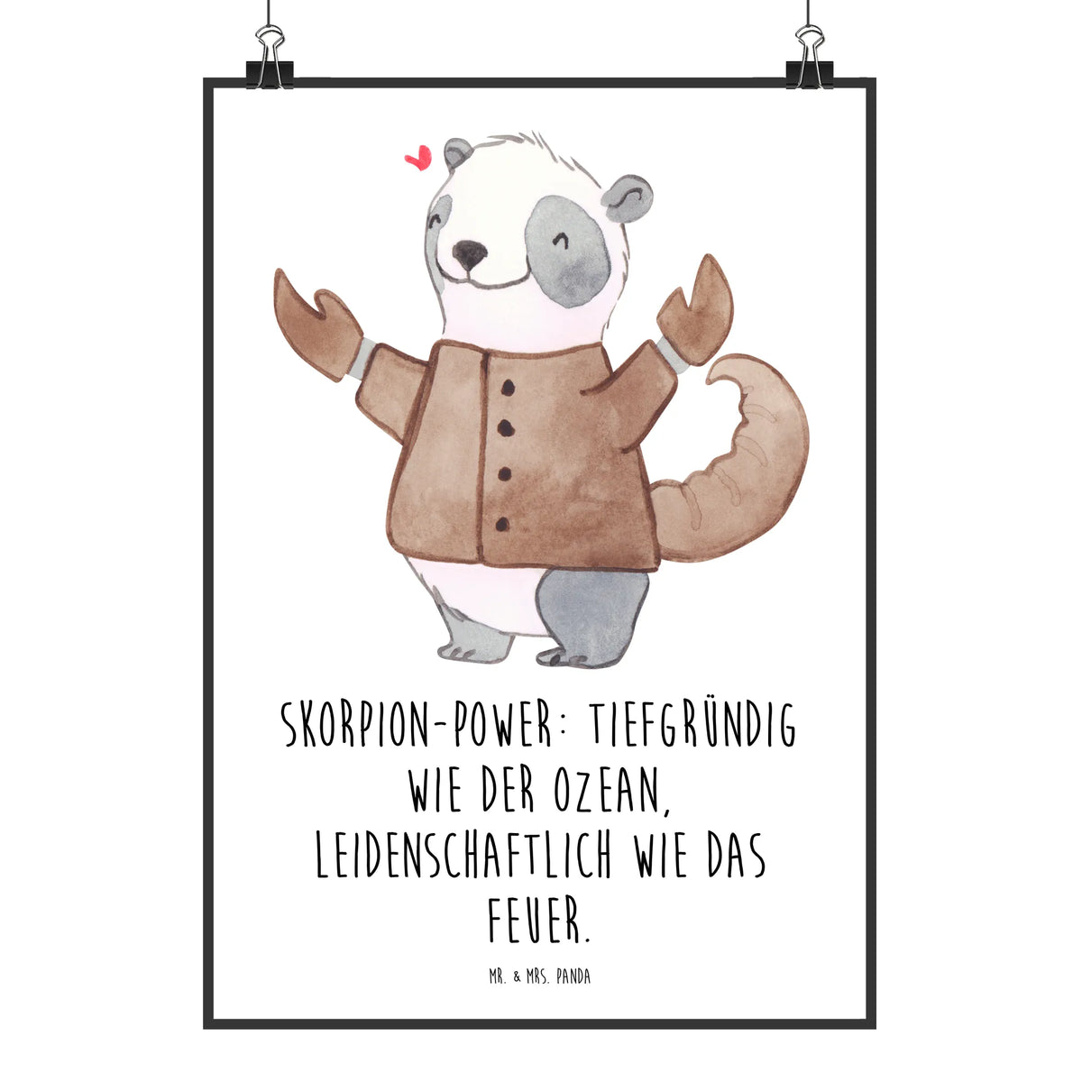 Poster Skorpion Astrologie Bild, drucke, wanddeko, Deko Bild, wandkunst, Mr. & Mrs. Panda Poster, Designposter, kunstdruck poster, Wandschmuck, typografie poster, Wanddekoration, Posterdruck, Wanddeko Bild, Kunstdruck, kunstposter, Plakat, grafikposter, Deko Poster, Wandbild, Design Poster, Panda Poster, wanddruck, Horoskop, Aszendent, Astrologie, Sternzeichen, Tierkreiszeichen, Skorpion, Geschenk, Geburtstagsgeschenk