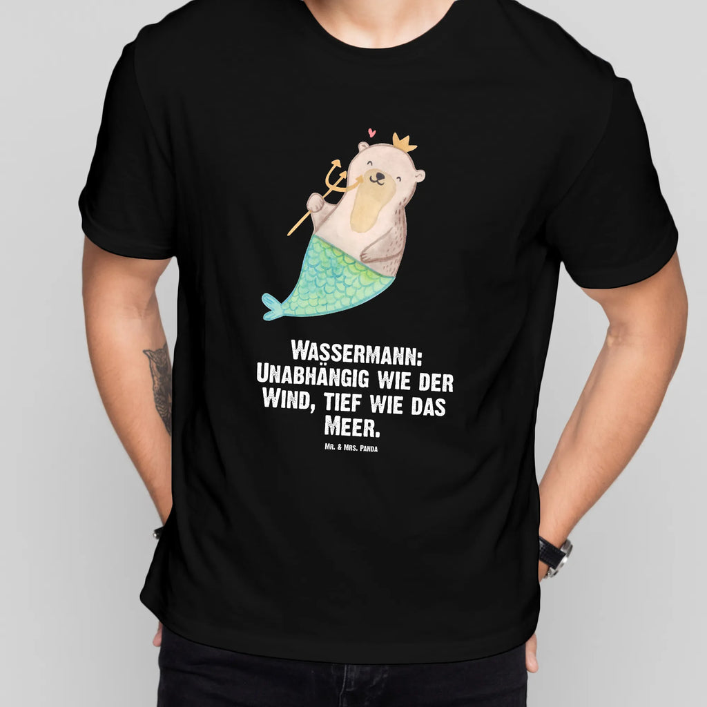 T-Shirt Standard Wassermann Astrologie Tshirt, Geburstag, Damen, Junggesellenabschied, T-Shirt mit Spruch, Schlafshirt, Nachthemd, Herrn, Lustiges T-Shirt, T-Shirt, Jubiläum, Shirt, Astrologie, Horoskop, Aszendent, Tierkreiszeichen, Sternzeichen, Geburtstagsgeschenk, Wassermann, Geschenk