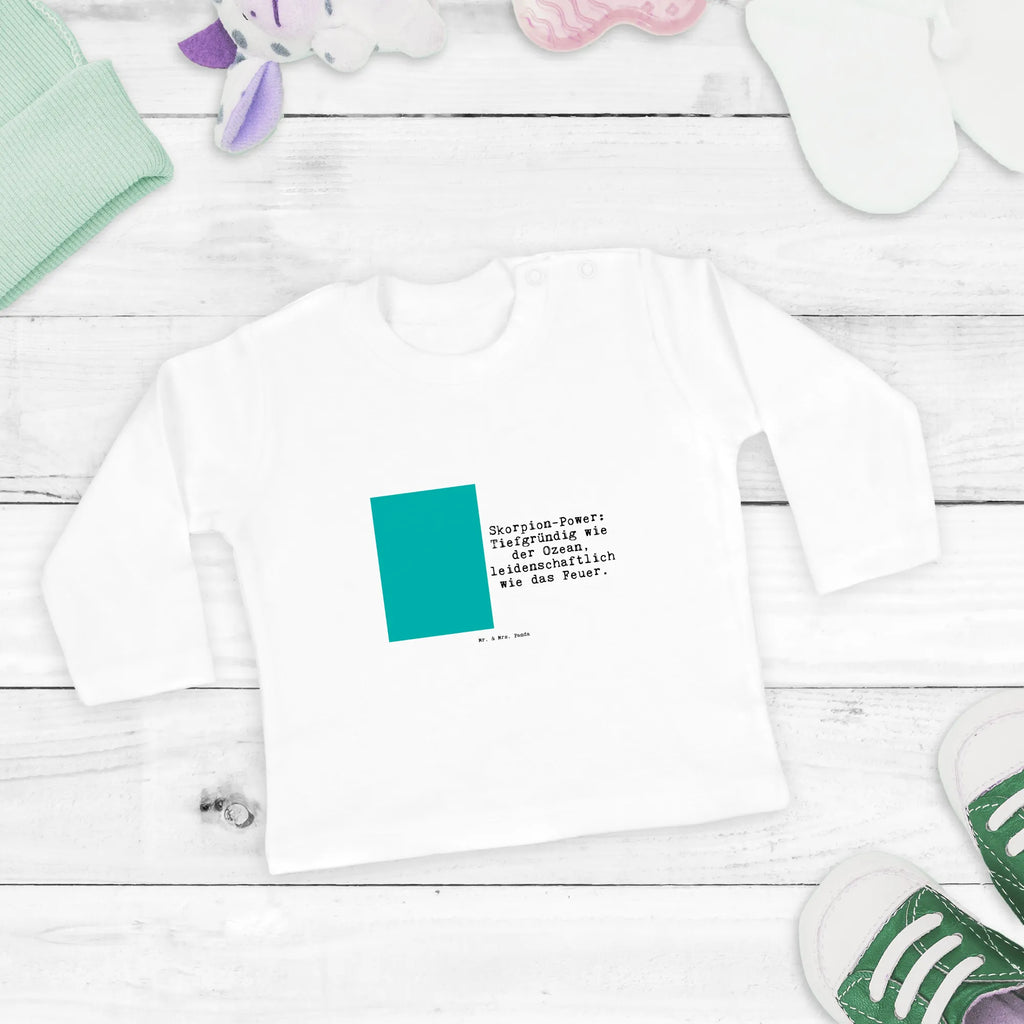 Baby Longsleeve Skorpion Astrologie Mädchen, Bio, Kleidung, Langarm, Jungen, Baby, Tierkreiszeichen, Sternzeichen, Horoskop, Astrologie, Aszendent, Geschenk, Skorpion, Geburtstagsgeschenk