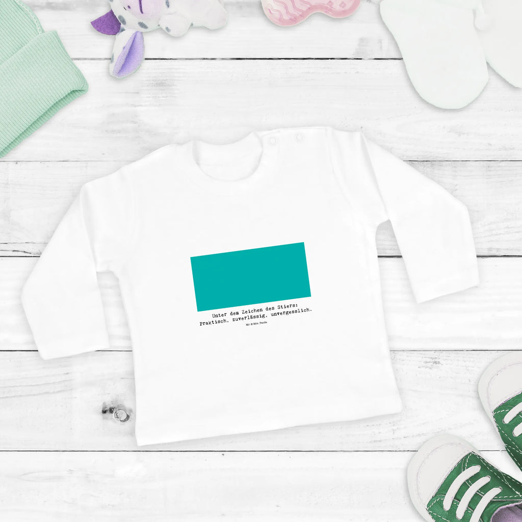 Baby Longsleeve Stier Astrologie Langarm, Kleidung, Jungen, Mädchen, Bio, Baby, Tierkreiszeichen, Sternzeichen, Horoskop, Astrologie, Aszendent, Geburtstagsgeschenk, Geschenkidee zum Geburtstag, Stier, Geschenk