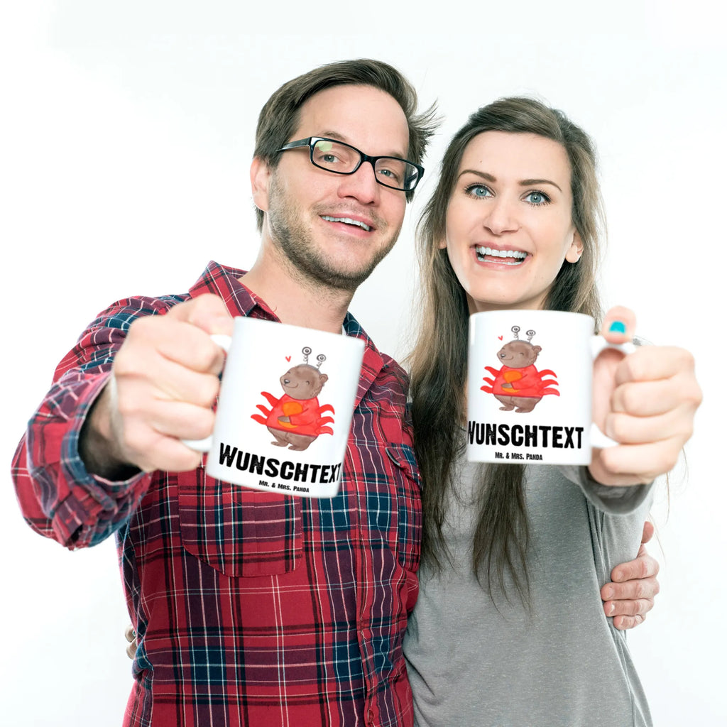 Personalisierte Tasse Krebs Astrologie Personalisiert, Personalisierte Tasse, Namen, Namenstasse, Tasse mit Namen, Tasse, Drucken, Wunschname, Tierkreiszeichen, Sternzeichen, Horoskop, Astrologie, Aszendent, Krebs, Geburtstagsgeschenk, Geschenk