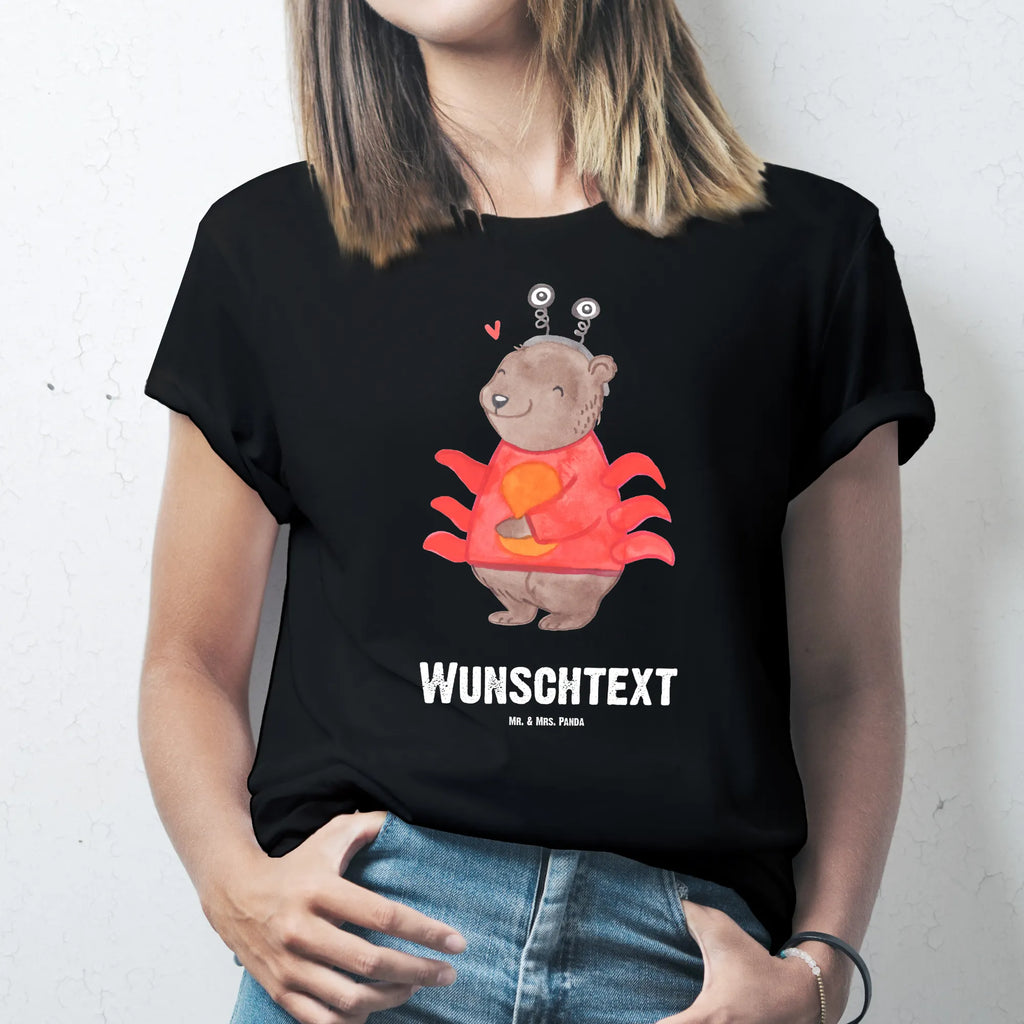 Personalisiertes T-Shirt Krebs Astrologie T-Shirt mit Namen, T-Shirt mit Aufruck, T-Shirt Personalisiert, Astrologie, Aszendent, Sternzeichen, Tierkreiszeichen, Horoskop, Geschenk, Geburtstagsgeschenk, Krebs