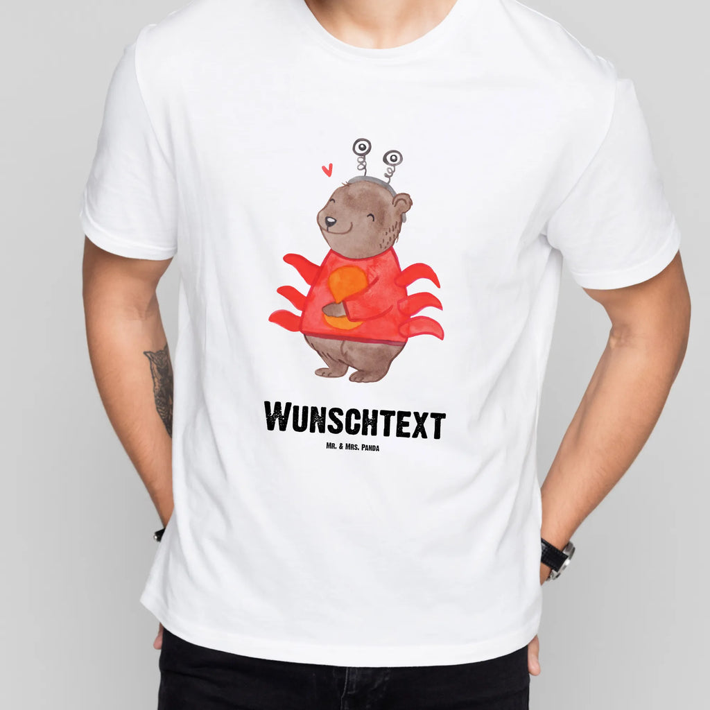 Personalisiertes T-Shirt Krebs Astrologie T-Shirt mit Namen, T-Shirt mit Aufruck, T-Shirt Personalisiert, Astrologie, Aszendent, Sternzeichen, Tierkreiszeichen, Horoskop, Geschenk, Geburtstagsgeschenk, Krebs