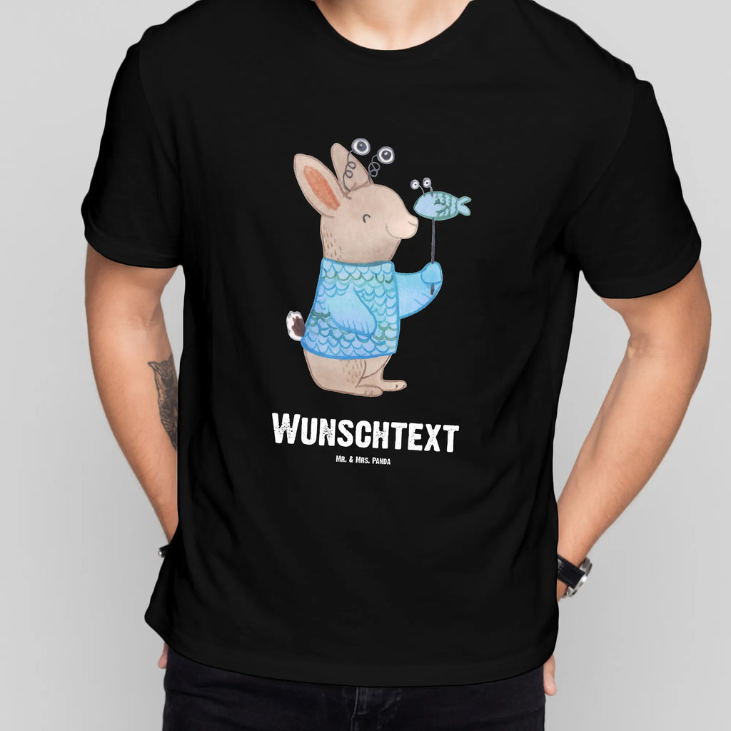 Personalisiertes T-Shirt Fische Astrologie T-Shirt Personalisiert, T-Shirt mit Aufruck, Männer, Frauen, T-Shirt mit Namen, Tierkreiszeichen, Sternzeichen, Horoskop, Astrologie, Aszendent, Fischer, Geburtstagsgeschenk, Geschenkidee zum Geburtstag
