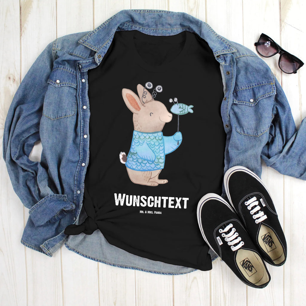 Personalisiertes T-Shirt Fische Astrologie T-Shirt Personalisiert, T-Shirt mit Aufruck, Männer, Frauen, T-Shirt mit Namen, Tierkreiszeichen, Sternzeichen, Horoskop, Astrologie, Aszendent, Fischer, Geburtstagsgeschenk, Geschenkidee zum Geburtstag