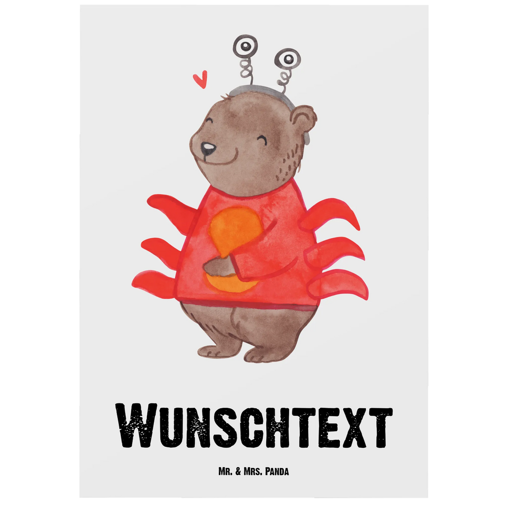 Personalisierte Postkarte Krebs Astrologie Karte mit Namen, Grußkarte mit Wunschtext, Postkarte personalisierbar, Ansichtskarte mit Namen, Einladung mit Wunschtext, Geschenkkarte mit Namen, Geschenkkarte mit Wunschtext, Postkarte mit Wunschtext, Ansichtskarte mit Wunschtext, Grußkarte mit Namen, Einladung mit Namen, Postkarte mit Namen, Karte mit Wunschtext, Postkarte bedrucken, Tierkreiszeichen, Sternzeichen, Horoskop, Astrologie, Aszendent, Geburtstagsgeschenk, Geschenk, Krebs