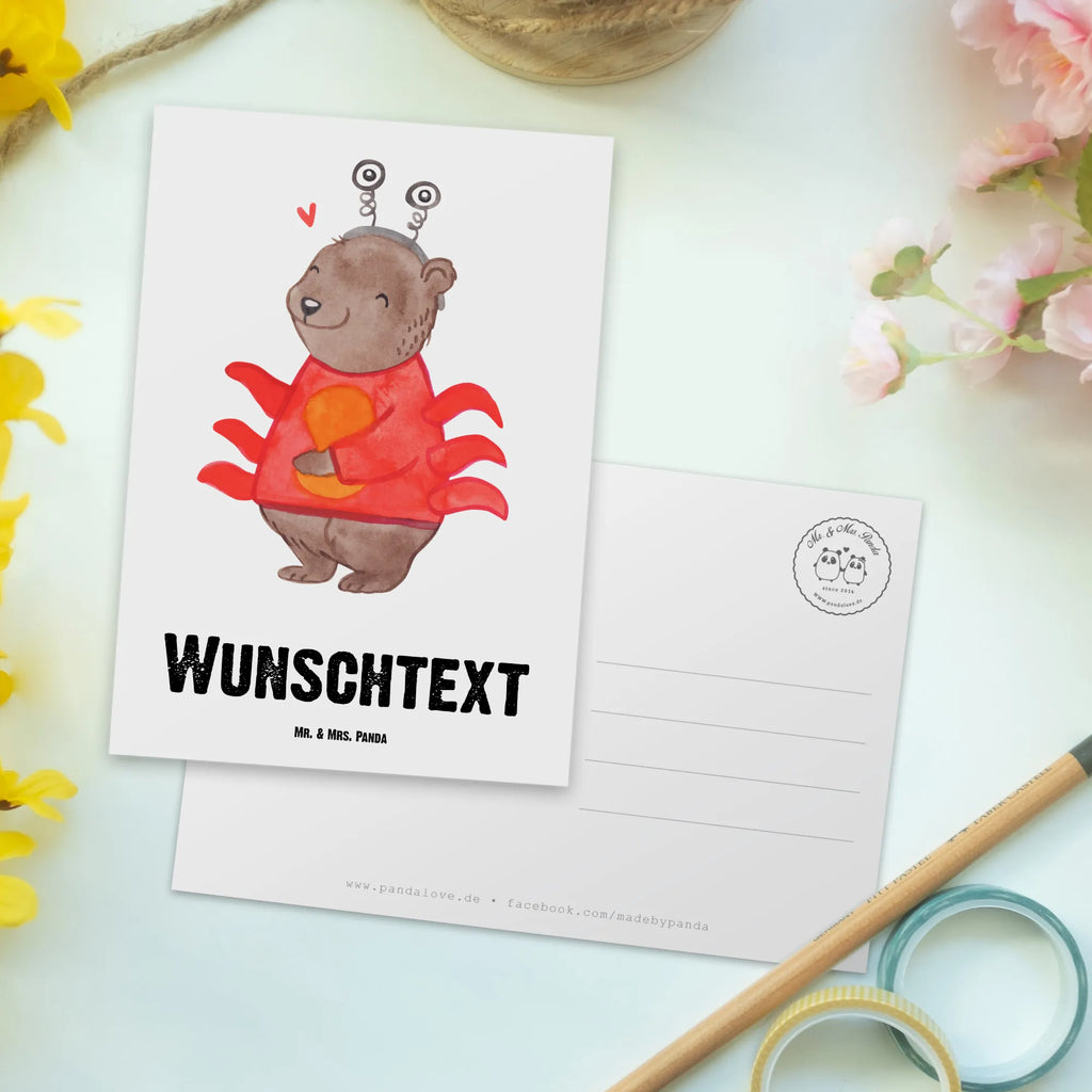 Personalisierte Postkarte Krebs Astrologie Karte mit Namen, Grußkarte mit Wunschtext, Postkarte personalisierbar, Ansichtskarte mit Namen, Einladung mit Wunschtext, Geschenkkarte mit Namen, Geschenkkarte mit Wunschtext, Postkarte mit Wunschtext, Ansichtskarte mit Wunschtext, Grußkarte mit Namen, Einladung mit Namen, Postkarte mit Namen, Karte mit Wunschtext, Postkarte bedrucken, Tierkreiszeichen, Sternzeichen, Horoskop, Astrologie, Aszendent, Geburtstagsgeschenk, Geschenk, Krebs