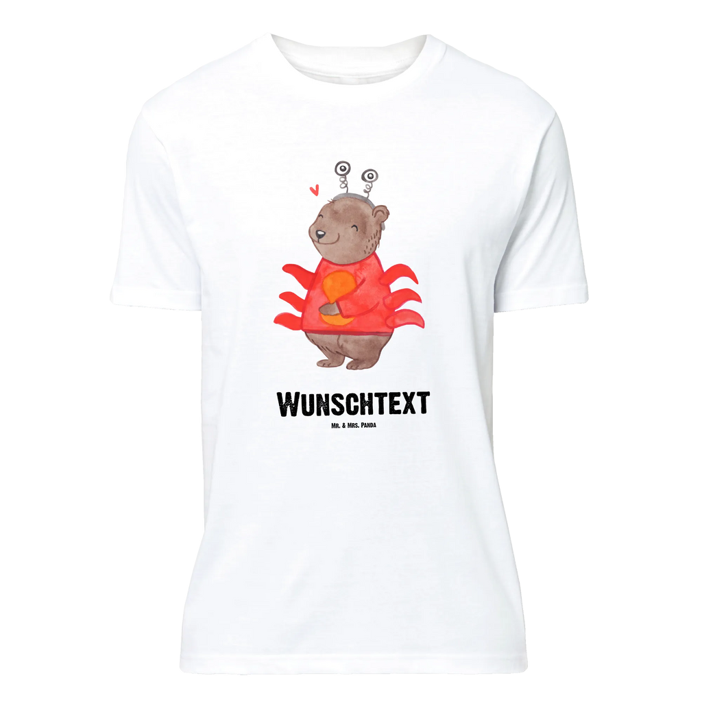 Personalisiertes T-Shirt Krebs Astrologie T-Shirt mit Namen, T-Shirt mit Aufruck, T-Shirt Personalisiert, Astrologie, Aszendent, Sternzeichen, Tierkreiszeichen, Horoskop, Geschenk, Geburtstagsgeschenk, Krebs