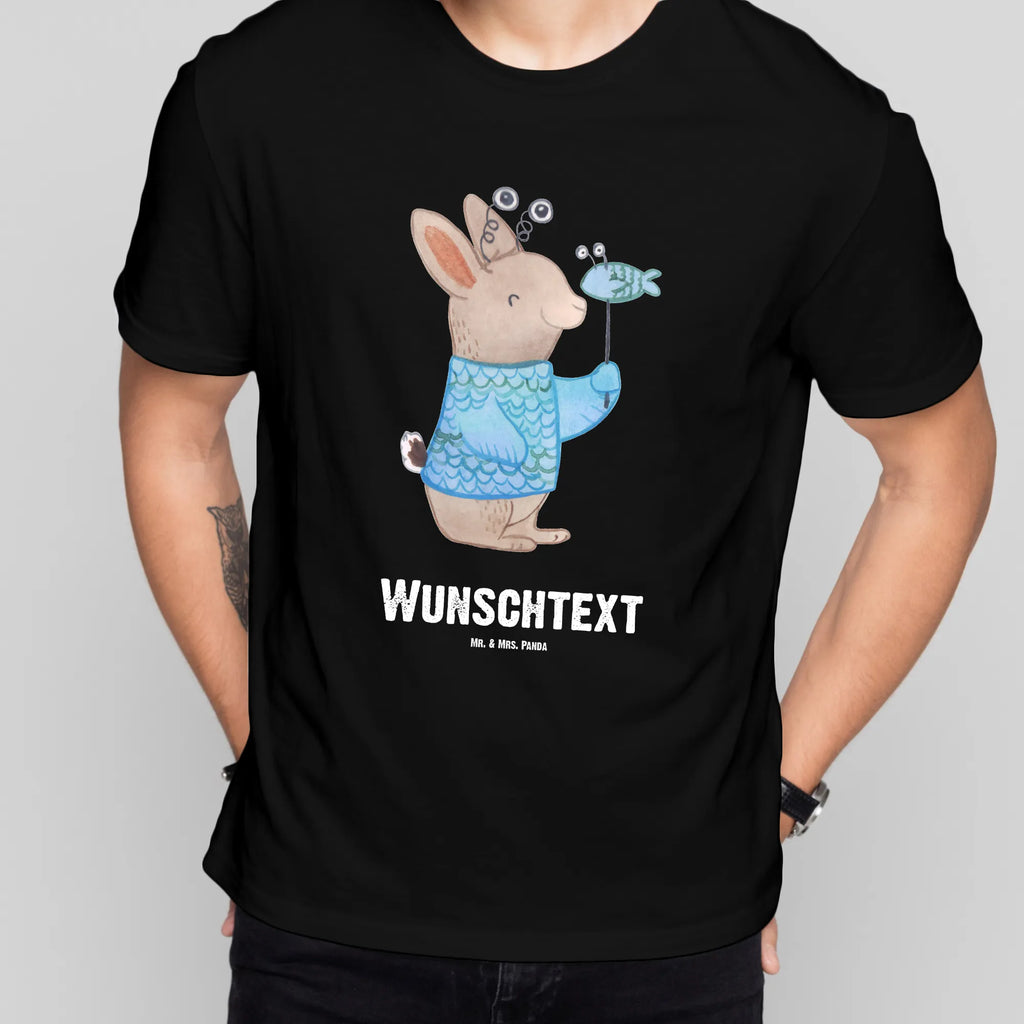 Personalisiertes T-Shirt Fische Astrologie T-Shirt Personalisiert, T-Shirt mit Aufruck, Männer, Frauen, T-Shirt mit Namen, Tierkreiszeichen, Sternzeichen, Horoskop, Astrologie, Aszendent, Fischer, Geburtstagsgeschenk, Geschenkidee zum Geburtstag