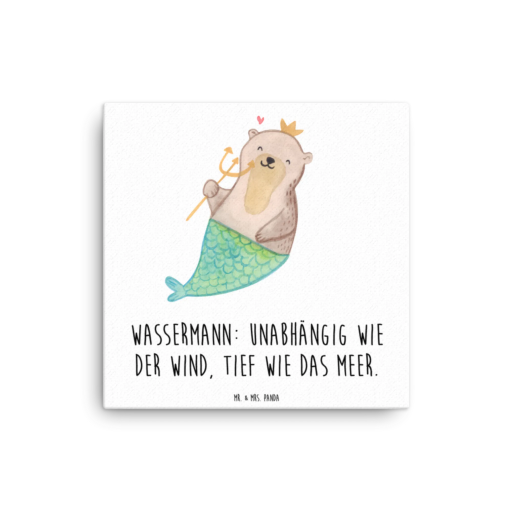 Leinwand Bild Wassermann Astrologie Kunstdruck, Leinwand, Aszendent, Tierkreiszeichen, Sternzeichen, Horoskop, Astrologie, Geburtstagsgeschenk, Geschenk, Wassermann