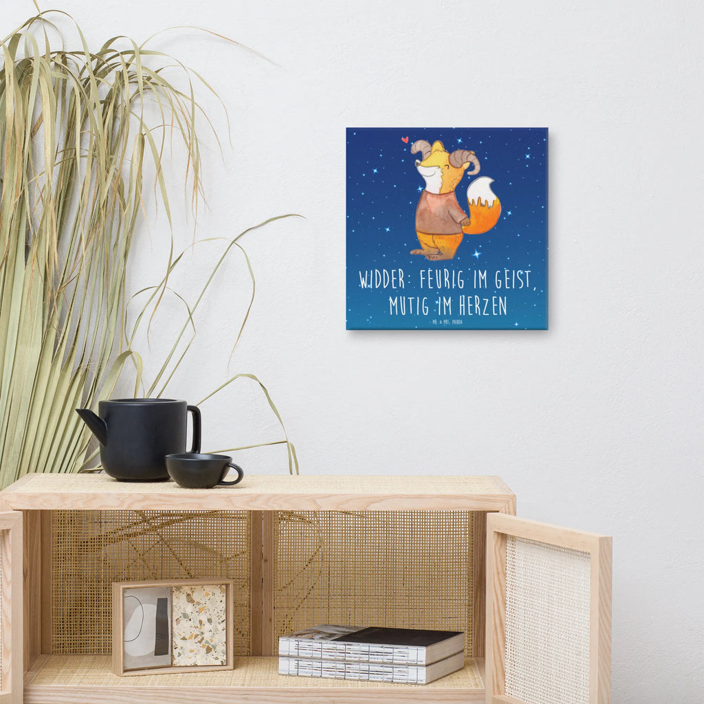 Leinwand Bild Widder Astologie Leinwand, Kunstdruck, Aszendent, Tierkreiszeichen, Sternzeichen, Horoskop, Astrologie, Geschenk, Geburtstagsgeschenk, Widder
