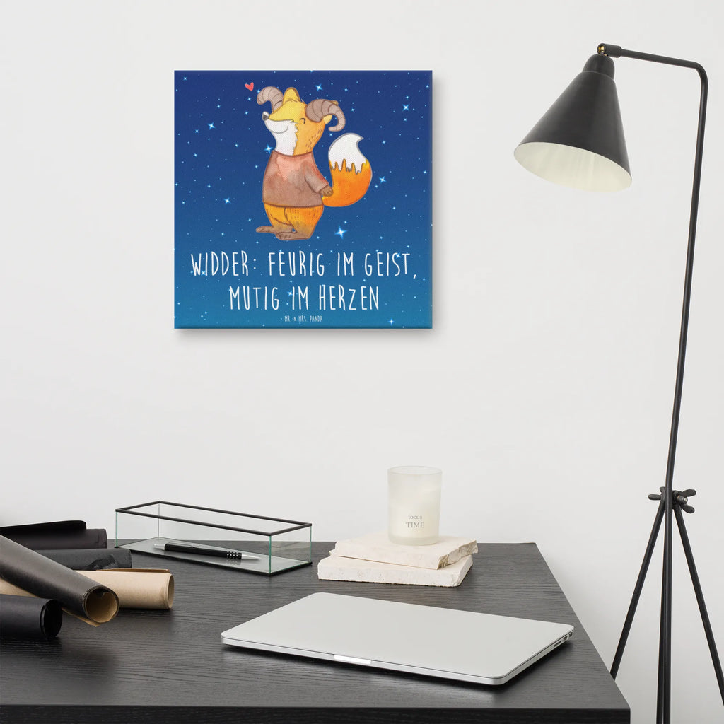 Leinwand Bild Widder Astologie Leinwand, Kunstdruck, Aszendent, Tierkreiszeichen, Sternzeichen, Horoskop, Astrologie, Geschenk, Geburtstagsgeschenk, Widder