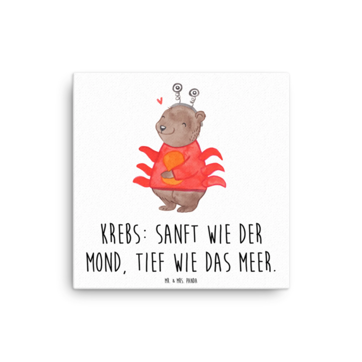 Leinwand Bild Krebs Astrologie Kunstdruck, Leinwand, Aszendent, Tierkreiszeichen, Sternzeichen, Horoskop, Astrologie, Geschenk, Geburtstagsgeschenk, Krebs