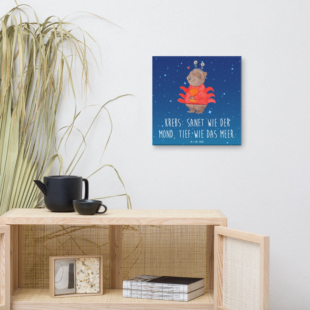 Leinwand Bild Krebs Astrologie Bild, Dekoration, Wanddeko, Kunstdruck, Leinwand, Tierkreiszeichen, Sternzeichen, Horoskop, Astrologie, Aszendent, Geschenk, Geburtstagsgeschenk, Krebs