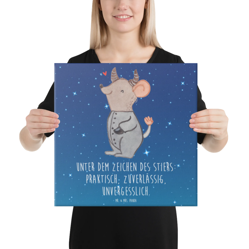 Leinwand Bild Stier Astrologie Kunstdruck, Leinwand, Horoskop, Sternzeichen, Astrologie, Tierkreiszeichen, Aszendent, Geburtstagsgeschenk, Stier, Geschenkidee Zum Geburtstag, Geschenk