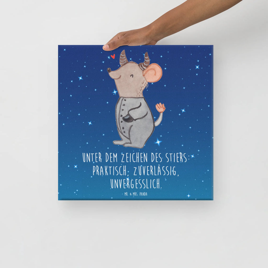 Leinwand Bild Stier Astrologie Kunstdruck, Leinwand, Horoskop, Sternzeichen, Astrologie, Tierkreiszeichen, Aszendent, Geburtstagsgeschenk, Stier, Geschenkidee Zum Geburtstag, Geschenk