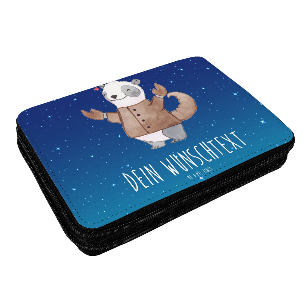 Personalised leather folder Scorpion Astrology Federmäppchen mit Namen, Personalisierte Stiftetasche, PersonalisierteS Federmäppchen, Stiftemappe mit Namen, Stifterolle mit Namen, Federmappe mit Namen, PersonalisierteS Stifte Etui, Personalisierte Federmappe, Personalisierte Stifterolle, Sternzeichen, Tierkreiszeichen, Horoskop, Astrologie, Aszendent, Skorpion, Geburtstagsgeschenk, Geschenk