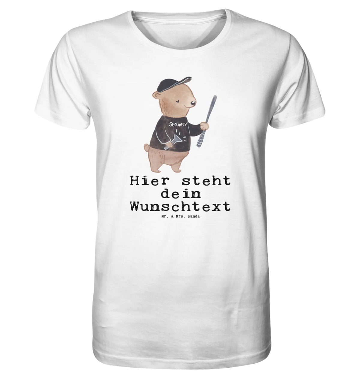 Personalisiertes Shirt Herren Security Mitarbeiter Herz T-Shirt mit Spruch, T-Shirt, Shirt, Tshirt, Jubiläum, Geschenk, Danke, Dankeschön, Beruf, Ausbildung, Abschied, Rente, Kollege, Kollegin, Arbeitskollege, Schenken, Mitarbeiter, Firma