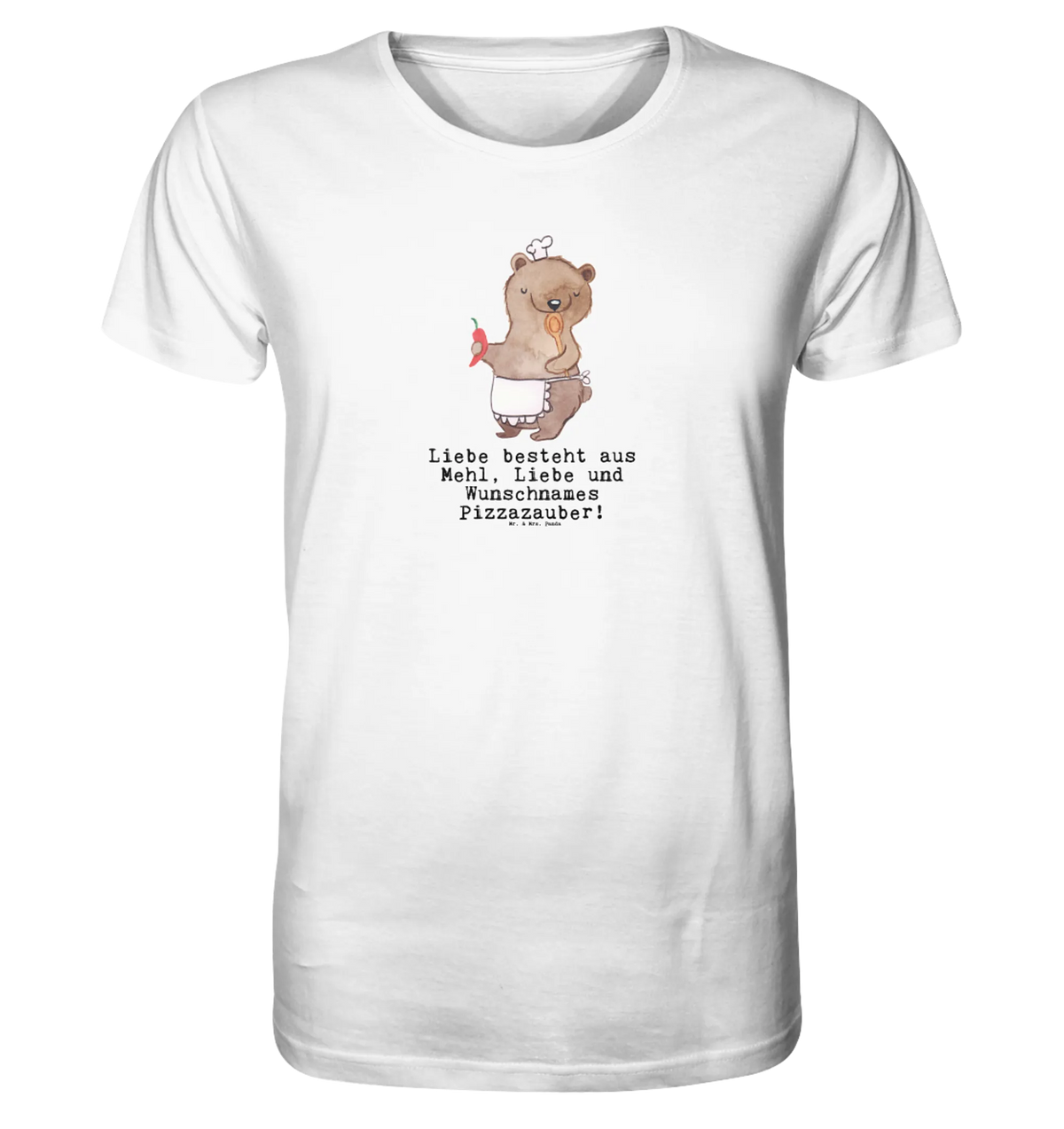 Personalisiertes Shirt Herren Pizzabäcker Herz T-Shirt mit Spruch, T-Shirt, Tshirt, Shirt, Jubiläum, Geschenk, Danke, Dankeschön, Beruf, Ausbildung, Abschied, Rente, Kollege, Kollegin, Arbeitskollege, Schenken, Mitarbeiter, Firma, Pizzabäcker, Lieferbringdienst, Pizzabote, Pizzabringdienst, Lieferdienstmitarbeiter