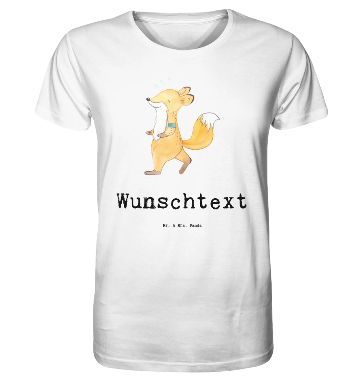 Personalized Men's Shirt Fox Jog Gift, giving, athlete, thank you, profit, award, running, jogging