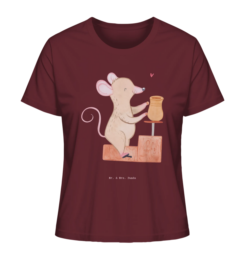 Women's Shirt Mouse pottery Gift, sport, hobby, giving, thank you, award, profit, athlete, pottery, Pottery, pottery class