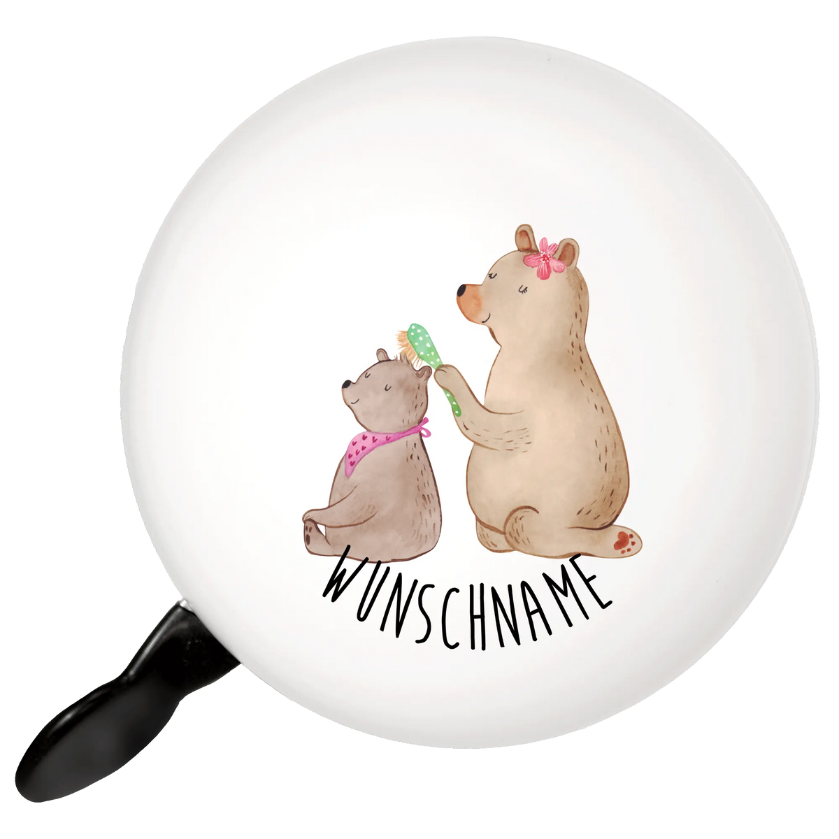 Personalized Bicycle Bell bear child Father's Day, Mother's Day, Gift