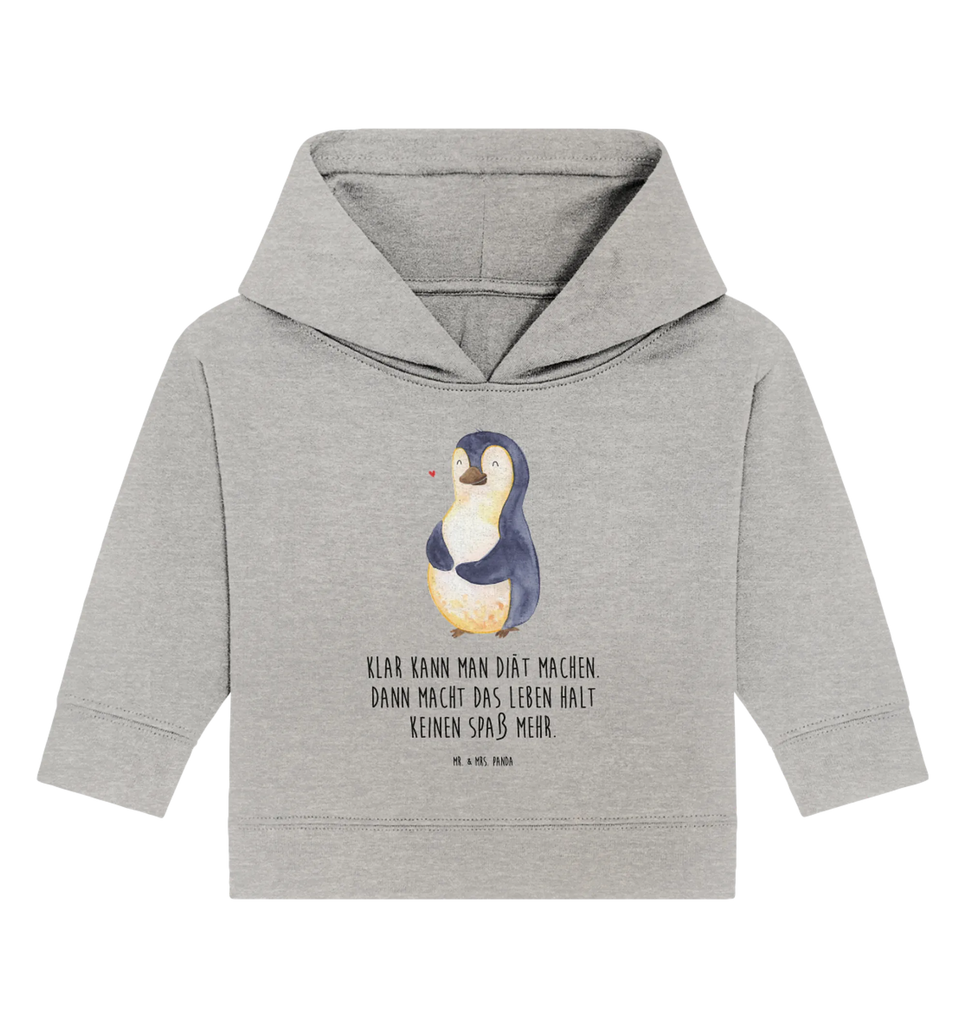 Organiczna bluza z kapturem dla niemowląt Pingwin dieta Baby Pullover, Baby Kapuzensweatshirt, Baby Hoodie, Baby Kapuzenshirt, Pinguin, Diät, Körperliebe, Abnehmen, Selbstrespekt, Gewicht, Motivation, Abspecken, Selbstliebe, Pinguine