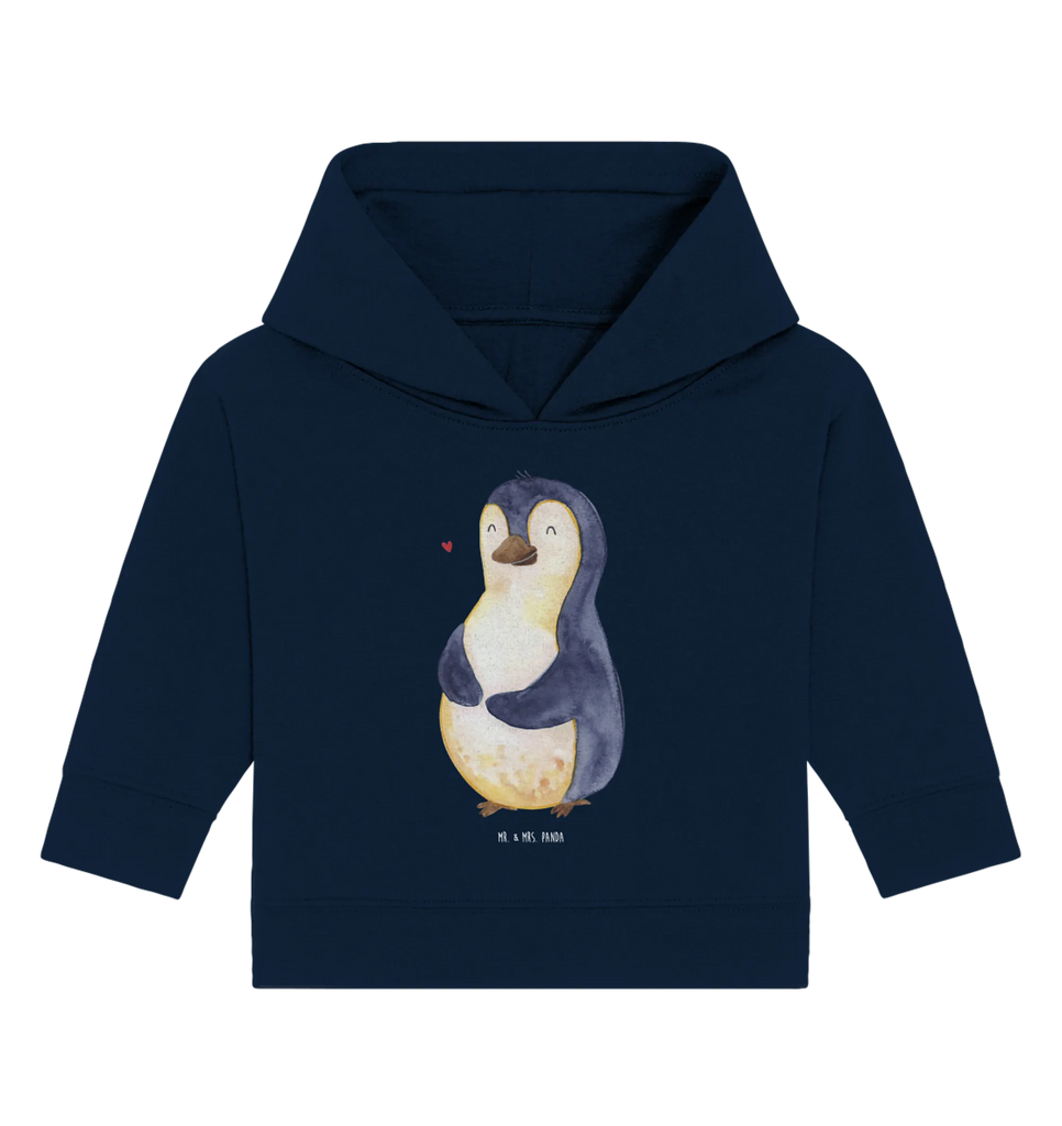 Organiczna bluza z kapturem dla niemowląt Pingwin dieta Baby Pullover, Baby Kapuzensweatshirt, Baby Hoodie, Baby Kapuzenshirt, Pinguin, Diät, Körperliebe, Abnehmen, Selbstrespekt, Gewicht, Motivation, Abspecken, Selbstliebe, Pinguine