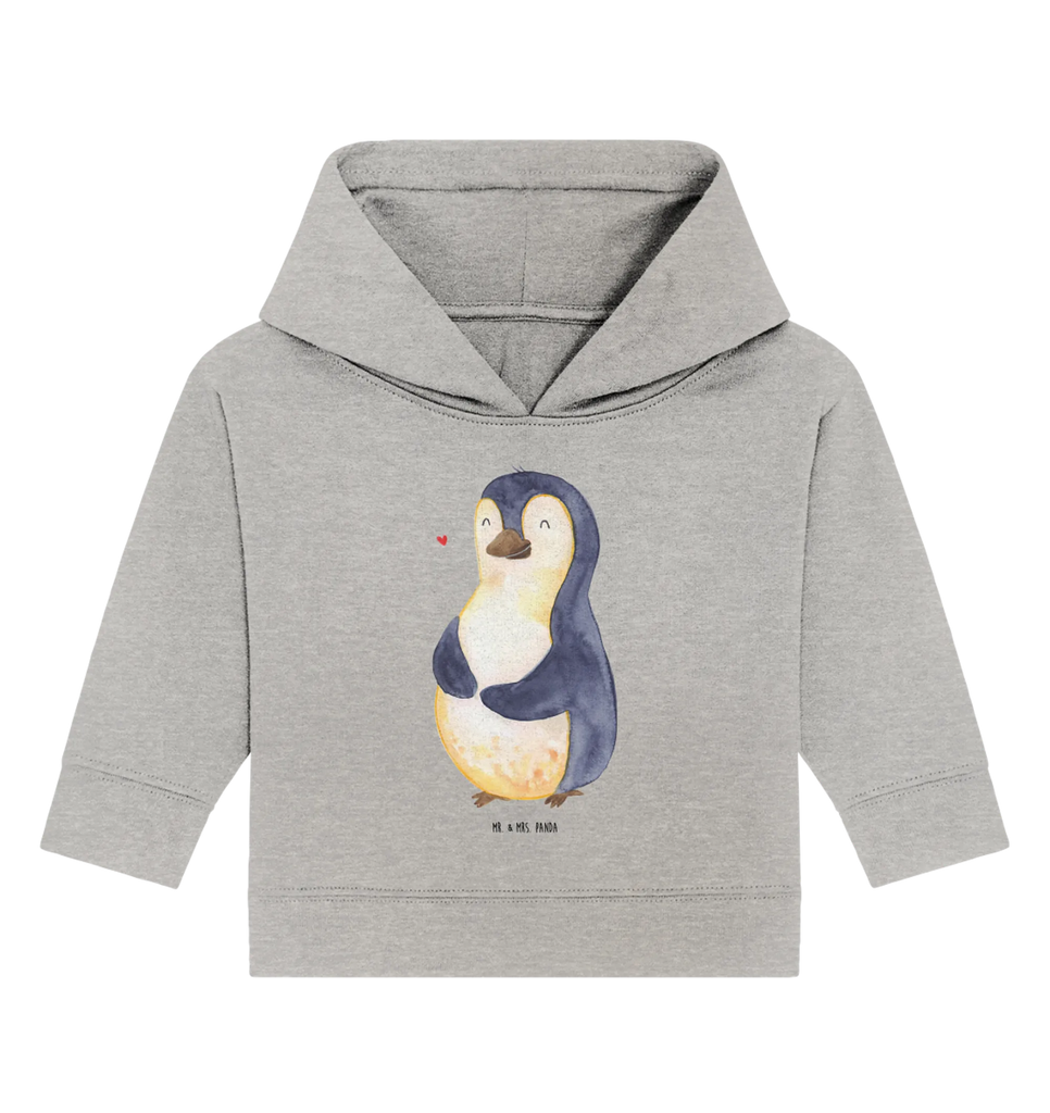 Organiczna bluza z kapturem dla niemowląt Pingwin dieta Baby Pullover, Baby Kapuzensweatshirt, Baby Hoodie, Baby Kapuzenshirt, Pinguin, Diät, Körperliebe, Abnehmen, Selbstrespekt, Gewicht, Motivation, Abspecken, Selbstliebe, Pinguine