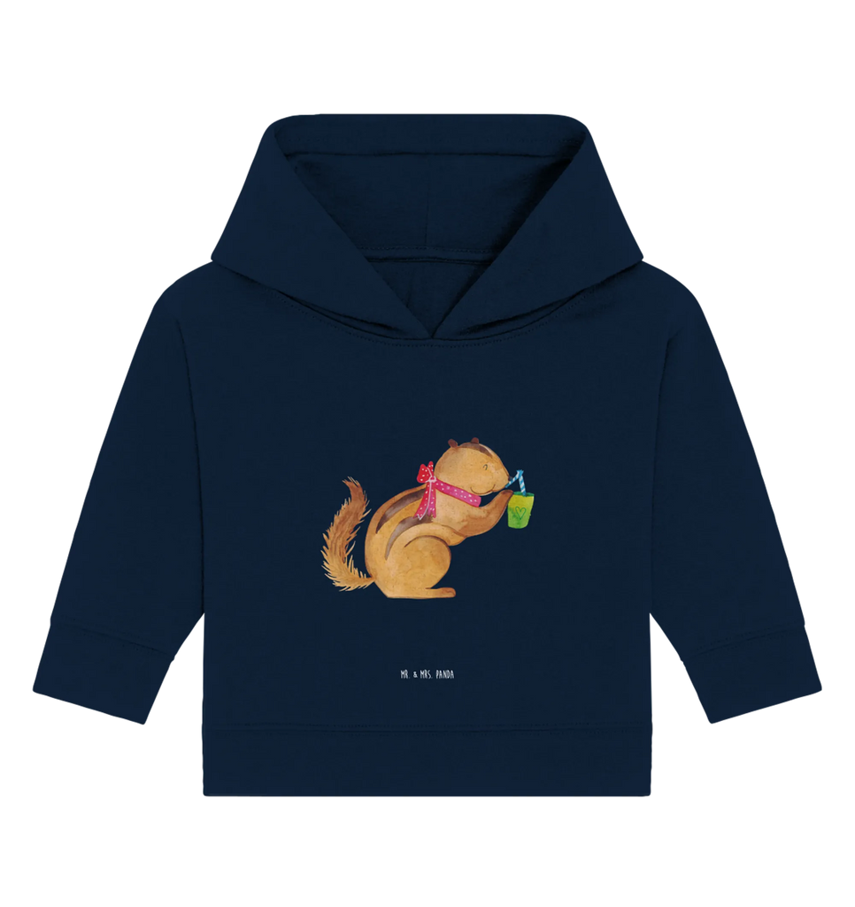 Organiczna bluza z kapturem dla niemowląt wiewiórka Smoothie Baby Pullover, Baby Kapuzenshirt, Baby Kapuzensweatshirt, Baby Hoodie, Tiermotive, Lustige Sprüche, Tiere, Gute Laune, Eichhörnchen, Diät, Streifenhörnchen, Abnehmen, Green Smoothies