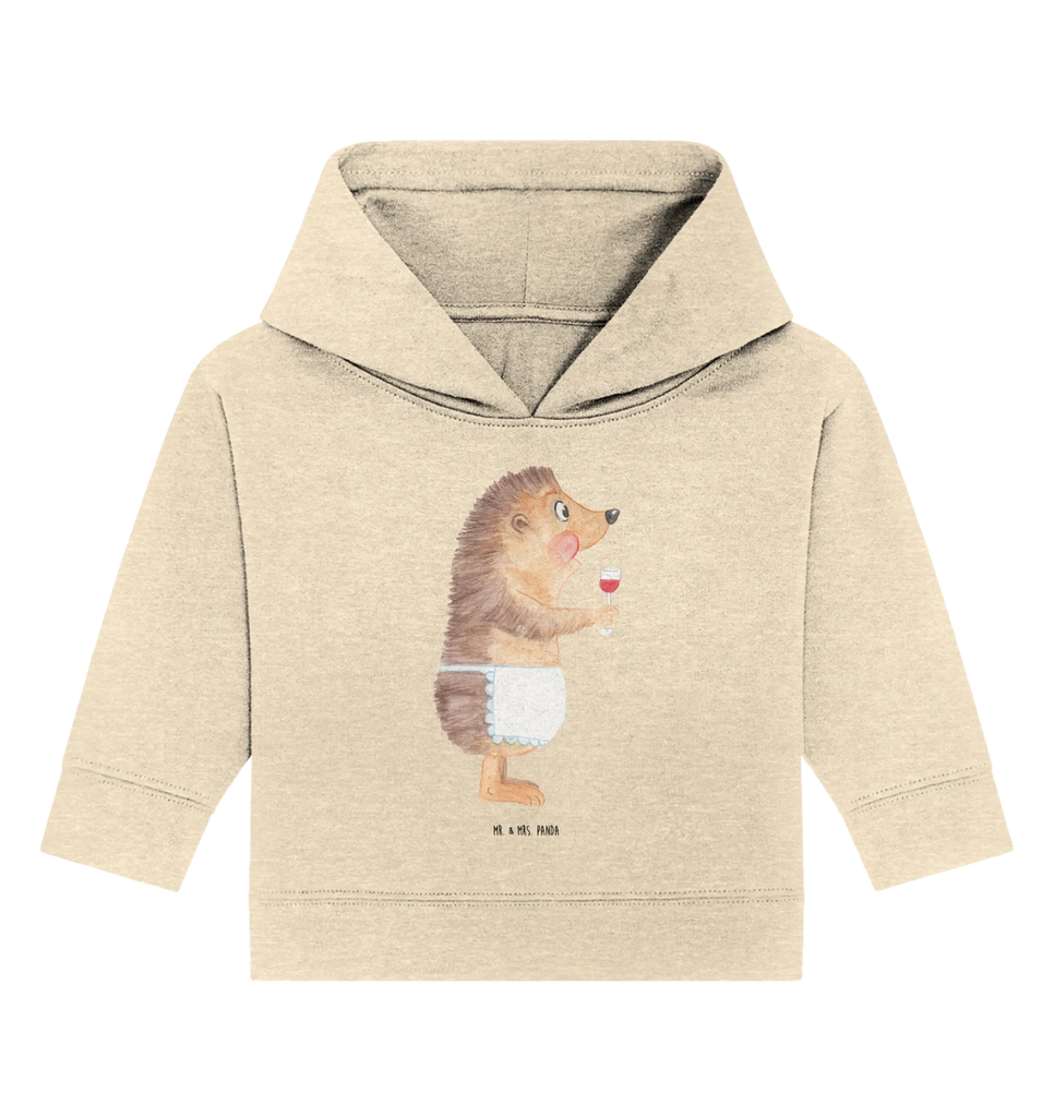 Organiczna bluza z kapturem dla niemowląt jeż wino Baby Pullover, Baby Kapuzensweatshirt, Baby Kapuzenshirt, Baby Hoodie, Tiermotive, Lustige Sprüche, Tiere, Gute Laune, Igel, Wein trinken, Rotwein, Weinglas, Wein Spruch, Wein Deko, Geschenk Weinliebhaber, Weißwein, Geschenk Weintrinker