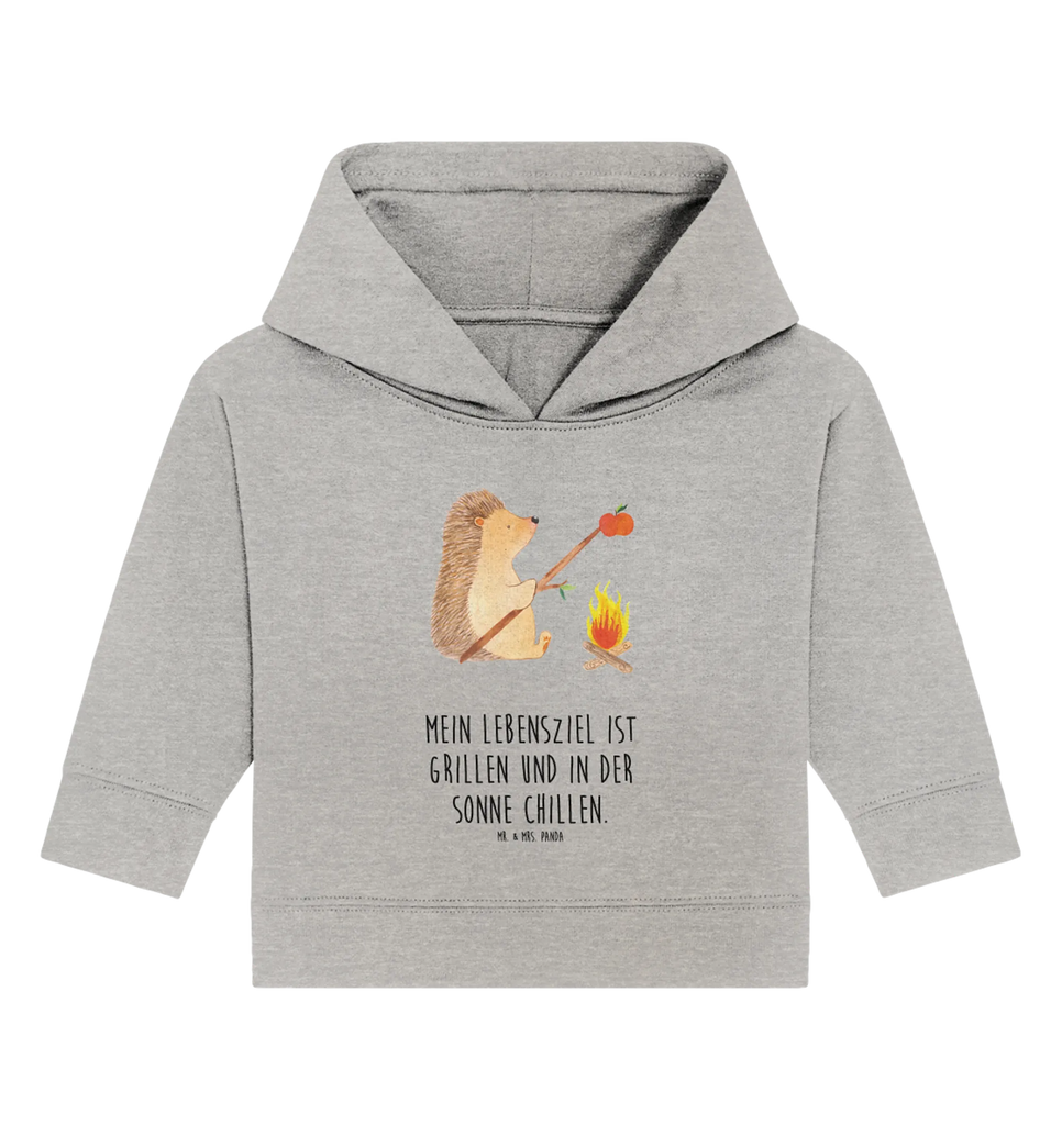 Organiczna bluza z kapturem dla niemowląt jeż Grillowanie Baby Kapuzenshirt, Baby Pullover, Baby Kapuzensweatshirt, Baby Hoodie, Tiermotive, Lustige Sprüche, Tiere, Gute Laune, Motivation, Arbeitslos, Ziele, Igel, Grillen, Sinn Des Lebens, Spruch
