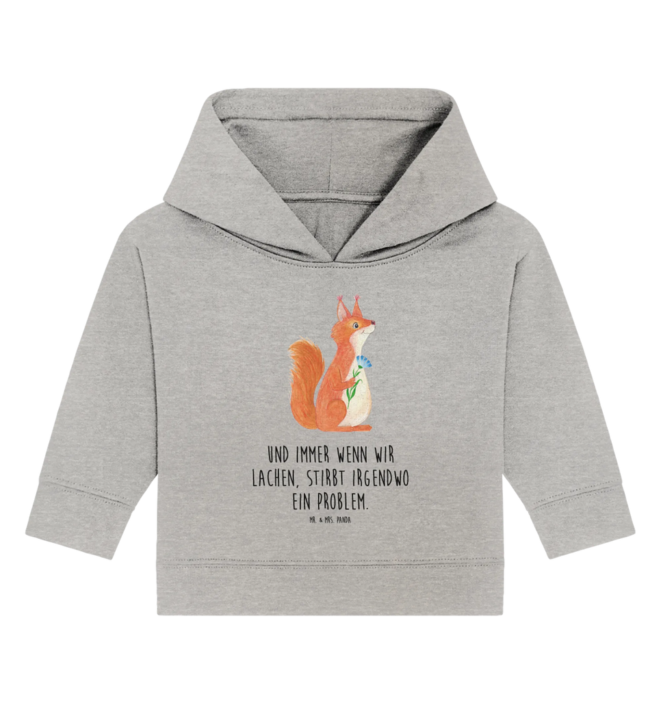 Organiczna bluza z kapturem dla niemowląt wiewiórka kwiat Baby Kapuzenshirt, Baby Hoodie, Baby Pullover, Baby Kapuzensweatshirt, Tiermotive, Lustige Sprüche, Tiere, Gute Laune, Motivation Sprüche, Eichhorn, Spaß, Motivation Bilder, Lachen, Spruch Deko, glücklich Spruch, Spruch Positiv, Eichhörnchen