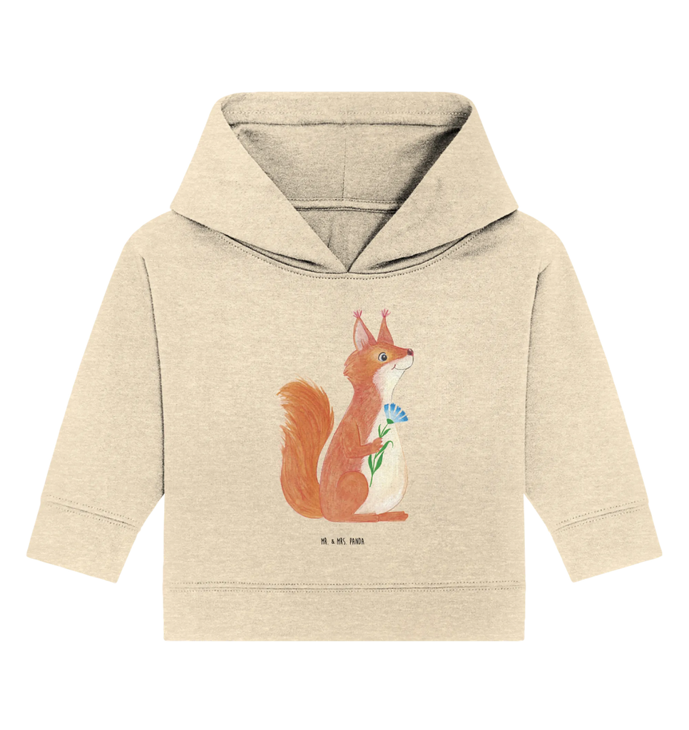 Organiczna bluza z kapturem dla niemowląt wiewiórka kwiat Baby Kapuzenshirt, Baby Hoodie, Baby Pullover, Baby Kapuzensweatshirt, Tiermotive, Lustige Sprüche, Tiere, Gute Laune, Motivation Sprüche, Eichhorn, Spaß, Motivation Bilder, Lachen, Spruch Deko, glücklich Spruch, Spruch Positiv, Eichhörnchen