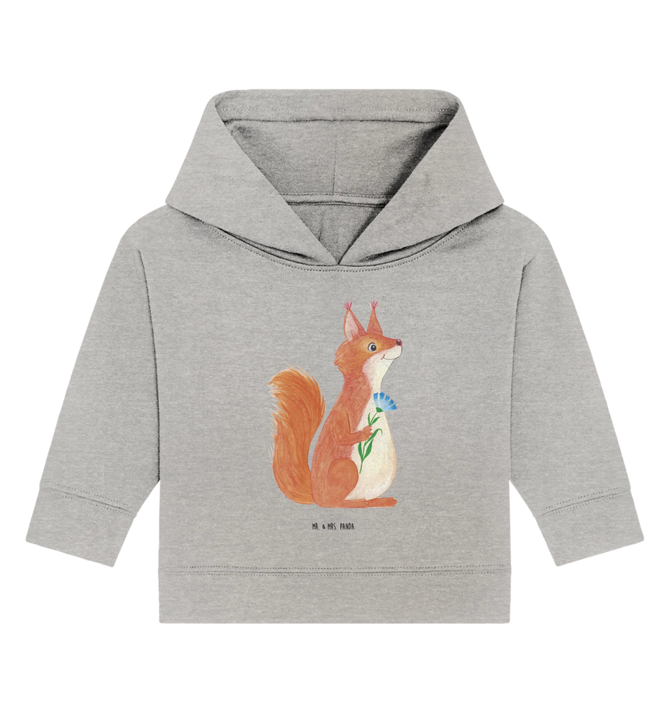 Organiczna bluza z kapturem dla niemowląt wiewiórka kwiat Baby Kapuzenshirt, Baby Hoodie, Baby Pullover, Baby Kapuzensweatshirt, Tiermotive, Lustige Sprüche, Tiere, Gute Laune, Motivation Sprüche, Eichhorn, Spaß, Motivation Bilder, Lachen, Spruch Deko, glücklich Spruch, Spruch Positiv, Eichhörnchen