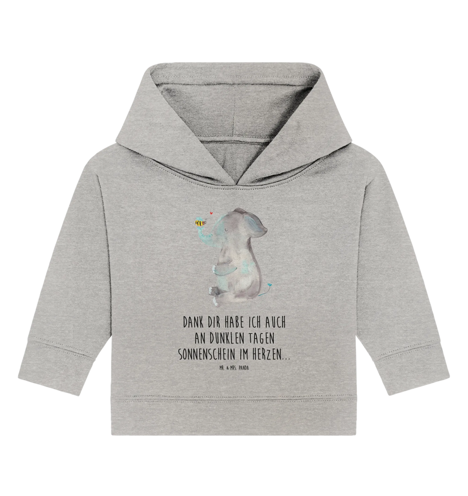 Organiczna bluza z kapturem dla niemowląt słoń pszczoła Baby Hoodie, Baby Kapuzenshirt, Baby Kapuzensweatshirt, Baby Pullover, Tiermotive, Lustige Sprüche, Tiere, Gute Laune, Liebe, Jahrestag, Biene, Heiratsantrag, Liebesbeweis, Liebesspruch, Liebesgeschenk, Elefant, Hochzeitsgeschenk
