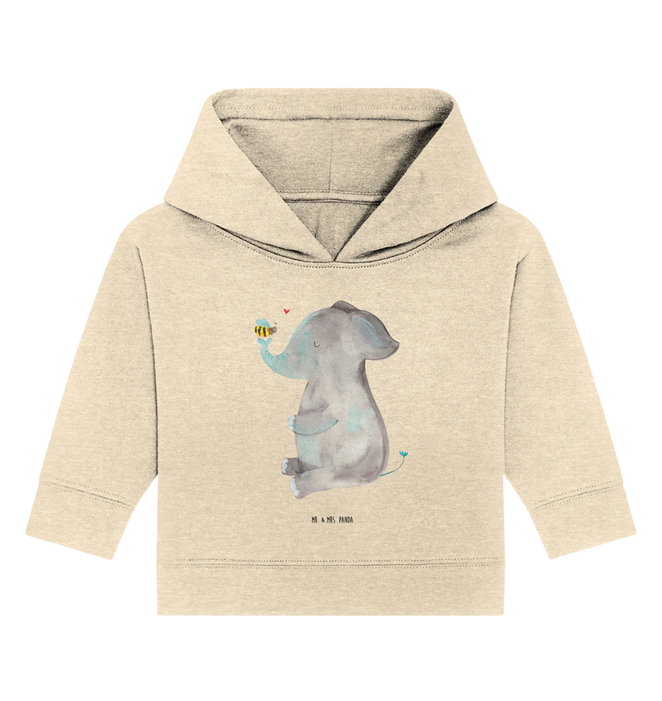 Organiczna bluza z kapturem dla niemowląt słoń pszczoła Baby Hoodie, Baby Kapuzenshirt, Baby Kapuzensweatshirt, Baby Pullover, Tiermotive, Lustige Sprüche, Tiere, Gute Laune, Liebe, Jahrestag, Biene, Heiratsantrag, Liebesbeweis, Liebesspruch, Liebesgeschenk, Elefant, Hochzeitsgeschenk