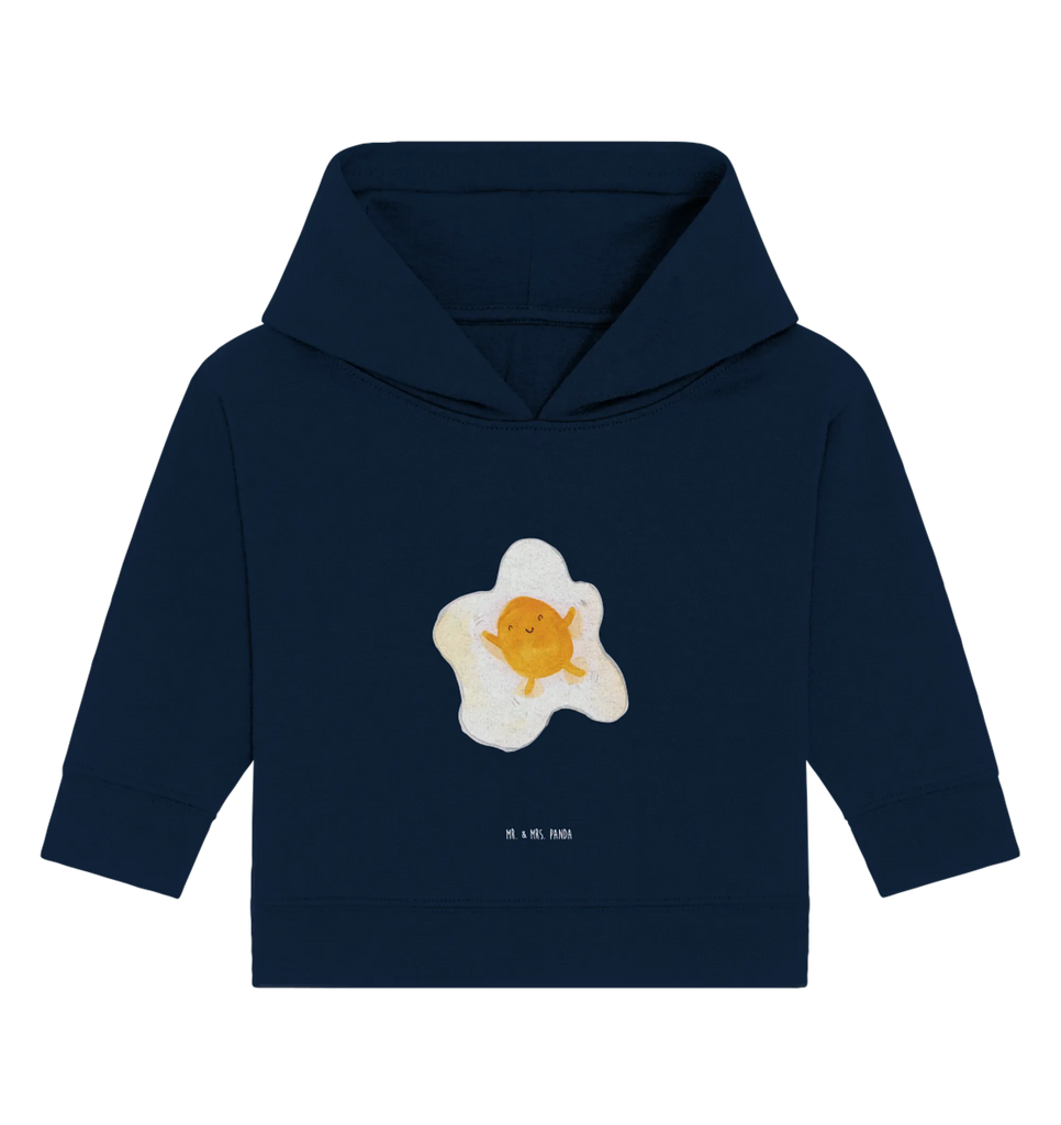 Organiczna bluza z kapturem dla niemowląt jajko sadzone jajko Baby Kapuzensweatshirt, Baby Hoodie, Baby Kapuzenshirt, Baby Pullover, Tiermotive, Lustige Sprüche, Tiere, Gute Laune, Schön, Liebe, Ei, Spiegelei, Tag, Glücklich