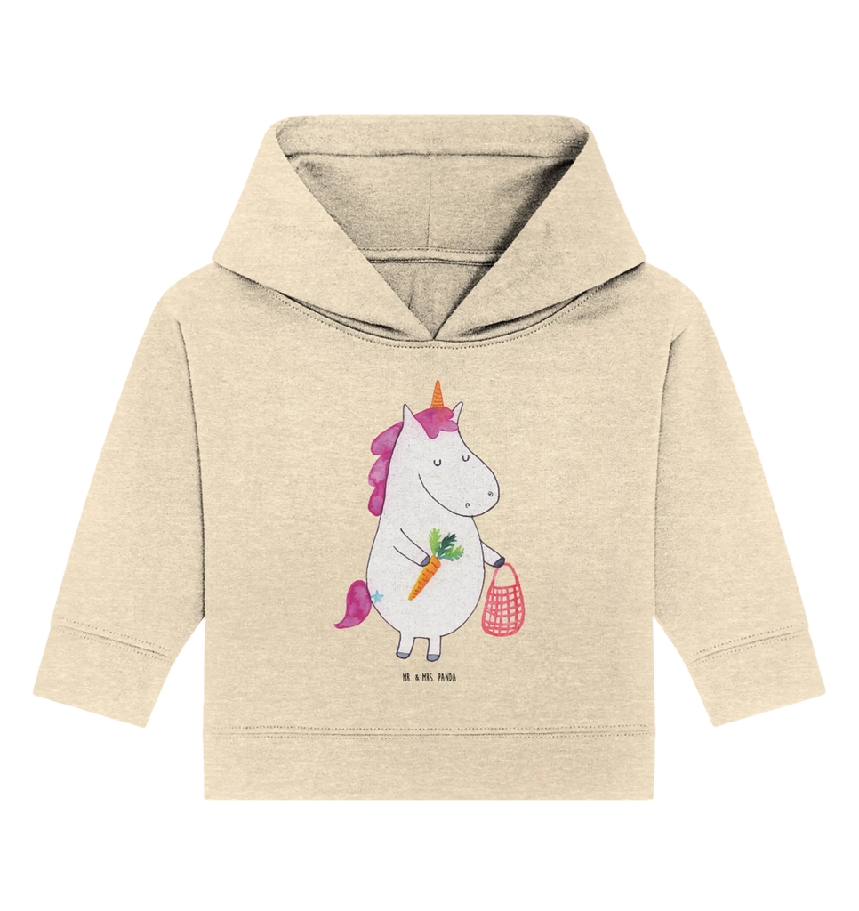 Organiczna bluza z kapturem dla niemowląt Jednorożec Wegański Baby Hoodie, Baby Kapuzensweatshirt, Baby Kapuzenshirt, Baby Pullover, Einhörner, Einhorn Deko, Unicorn, Einhorn, Veganer, Vegan, Veganismus, Rohkost, Gesund essen, Vegetariar, Gesund Leben