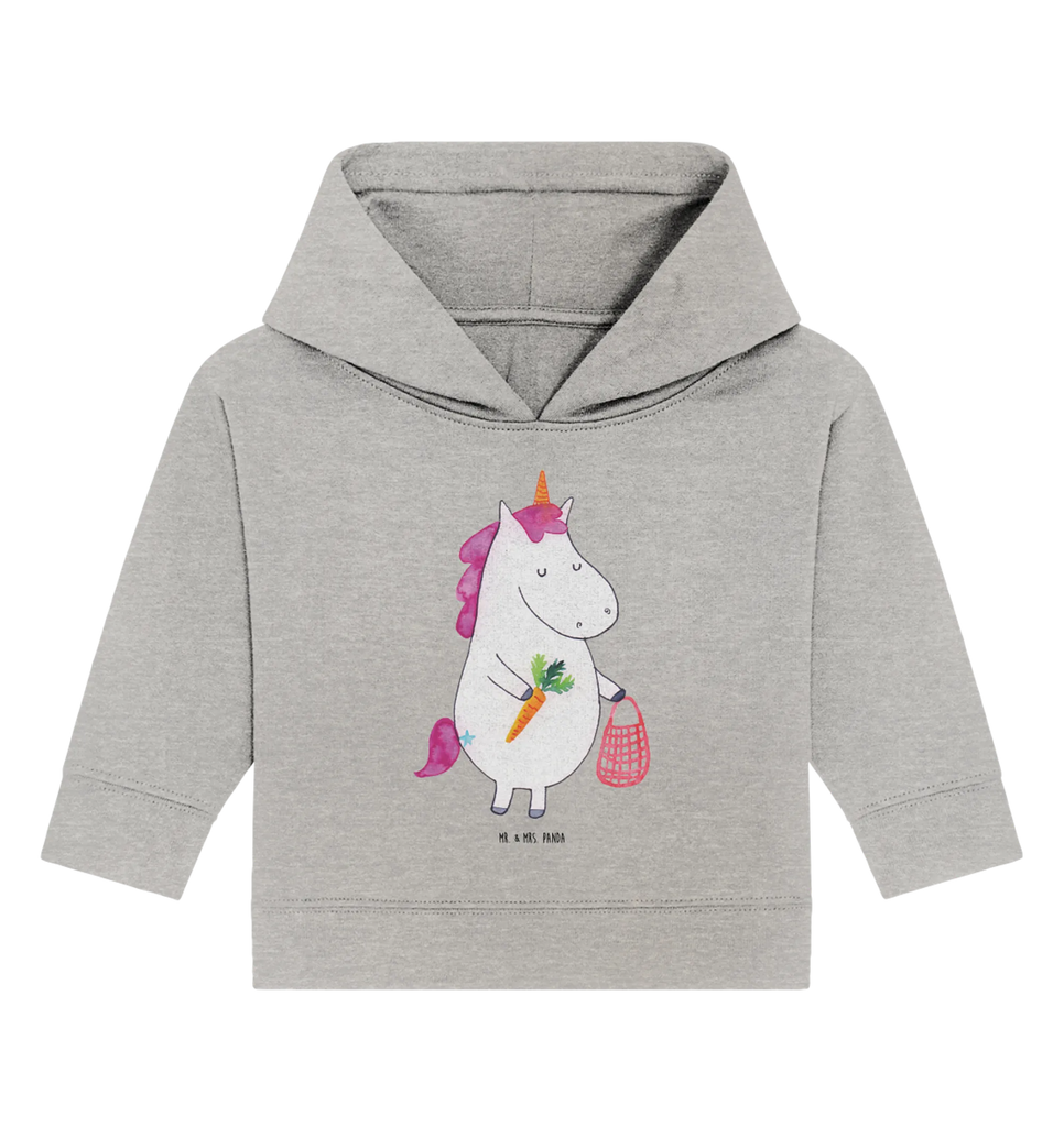 Organiczna bluza z kapturem dla niemowląt jednorożec warzywa Baby Kapuzenshirt, Baby Pullover, Baby Hoodie, Baby Kapuzensweatshirt, Einhörner, Einhorn Deko, Unicorn, Einhorn, Gemüse, Biomarkt, Wochenmarkt