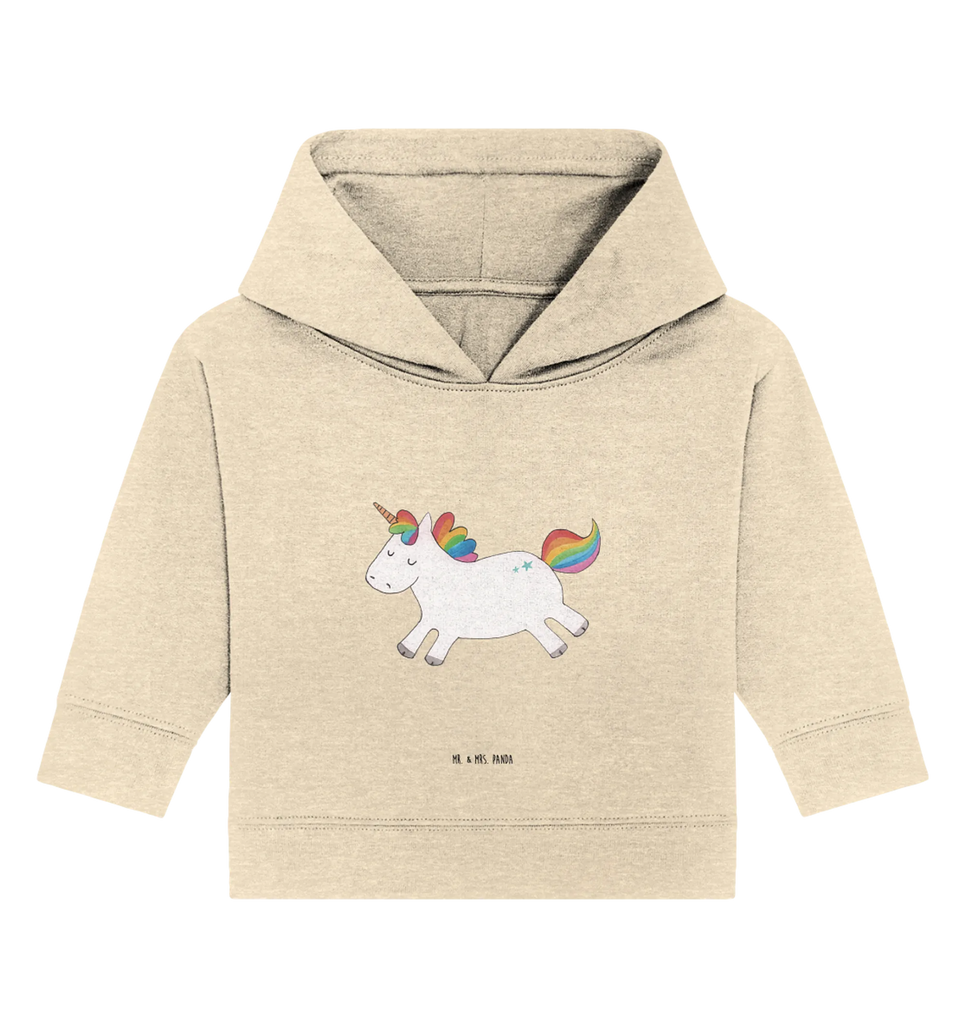 Organiczna bluza z kapturem dla niemowląt Jednorożec Szczęśliwy Baby Kapuzenshirt, Baby Hoodie, Baby Kapuzensweatshirt, Baby Pullover, Einhörner, Einhorn Deko, Unicorn, Einhorn, Lächeln, glücklich, Spannend, Witzig, Spaß, Fröhlich, Lachen, Freude, Lebensfreude