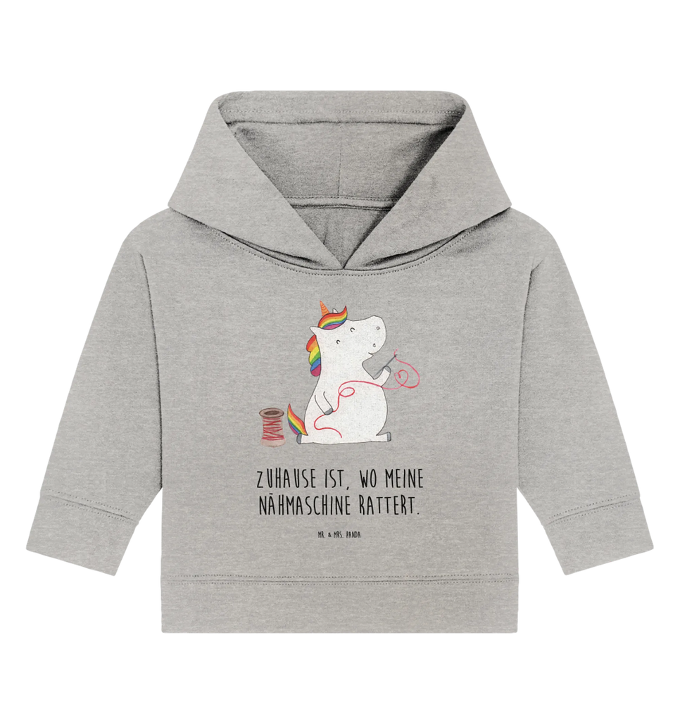 Organiczna bluza z kapturem dla niemowląt Jednorożec krawcowa Baby Hoodie, Baby Kapuzenshirt, Baby Pullover, Baby Kapuzensweatshirt, Einhörner, Einhorn Deko, Unicorn, Einhorn, Mädchen, Nähzimmer, Häkeln, Nähen, Basteln, Freundin, Stricken, Näherin