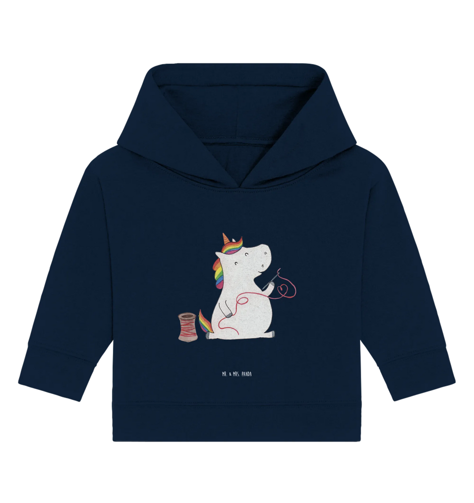 Organiczna bluza z kapturem dla niemowląt Jednorożec krawcowa Baby Hoodie, Baby Kapuzenshirt, Baby Pullover, Baby Kapuzensweatshirt, Einhörner, Einhorn Deko, Unicorn, Einhorn, Mädchen, Nähzimmer, Häkeln, Nähen, Basteln, Freundin, Stricken, Näherin