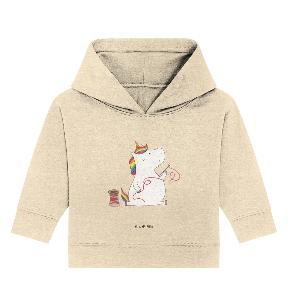 Organiczna bluza z kapturem dla niemowląt Jednorożec krawcowa Baby Hoodie, Baby Kapuzenshirt, Baby Pullover, Baby Kapuzensweatshirt, Einhörner, Einhorn Deko, Unicorn, Einhorn, Mädchen, Nähzimmer, Häkeln, Nähen, Basteln, Freundin, Stricken, Näherin