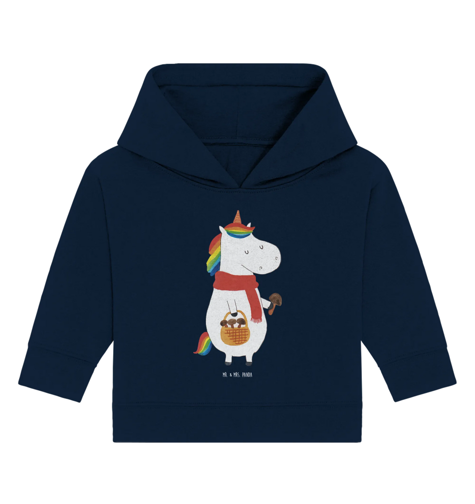 Organiczna bluza z kapturem dla niemowląt Jednorożec grzyb Baby Hoodie, Baby Kapuzensweatshirt, Baby Pullover, Baby Kapuzenshirt, Einhorn Deko, Einhörner, Unicorn, Einhorn, Motivation, Liebeskummer, Pilzsammler, Pilze, Spruch
