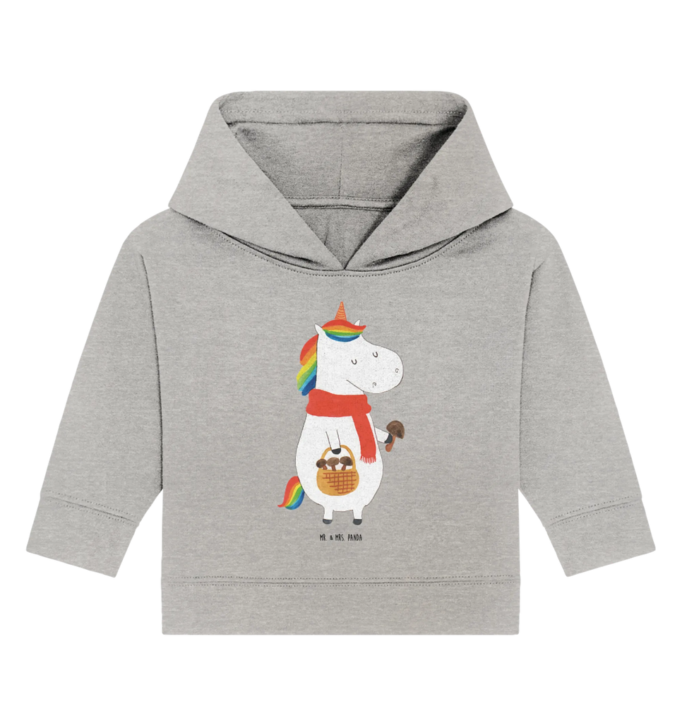 Organiczna bluza z kapturem dla niemowląt Jednorożec grzyb Baby Hoodie, Baby Kapuzensweatshirt, Baby Pullover, Baby Kapuzenshirt, Einhorn Deko, Einhörner, Unicorn, Einhorn, Motivation, Liebeskummer, Pilzsammler, Pilze, Spruch