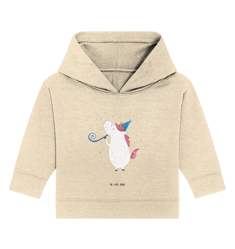 Organiczna bluza z kapturem dla niemowląt Jednorożec Impreza Baby Pullover, Baby Hoodie, Baby Kapuzensweatshirt, Baby Kapuzenshirt, Einhörner, Einhorn Deko, Unicorn, Einhorn, Club, Konfetti, Disco, Party, Geburtstag, Feier, Fest, Alkohol, Glitzer